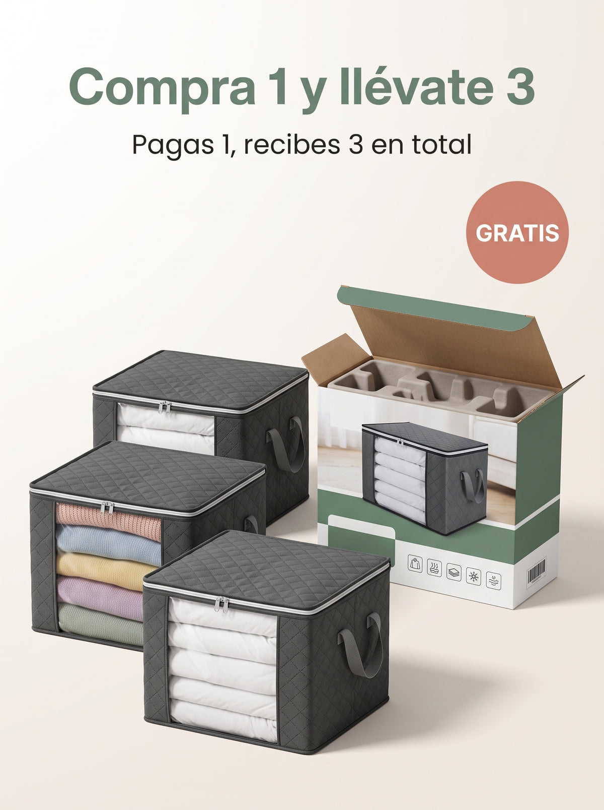 Organizador Valentina - Compre 1 Leve 3 GRATIS  🎁