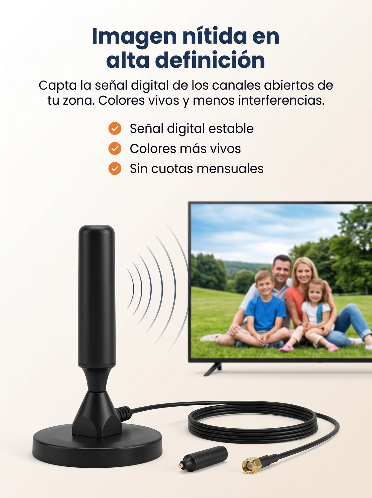 Antena Digital - Compre 1 Leve 2 GRATIS 🎁