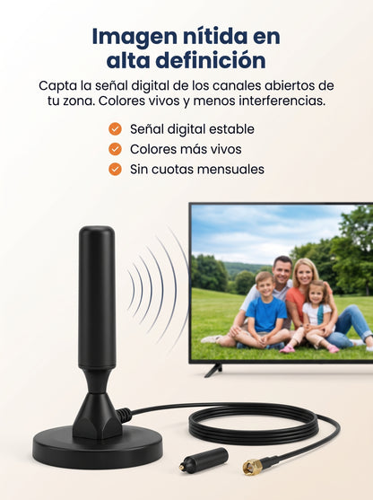 Antena Digital - Compre 1 Leve 2 GRATIS 🎁